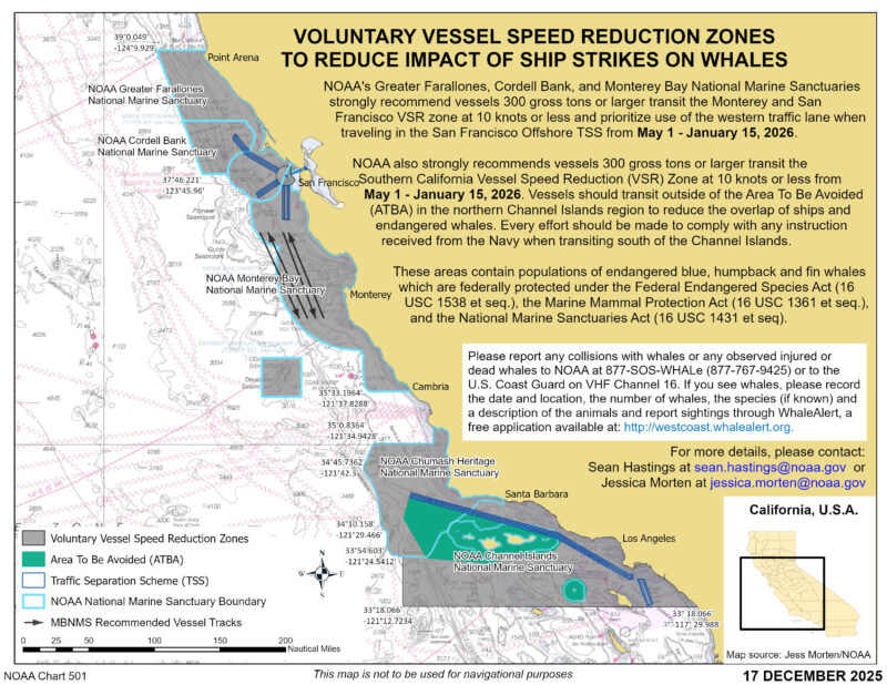 Voluntary Vessel Speed Reduction Zones to Reduce the Impact of Ship Strikes on Whales